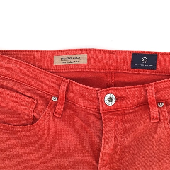 AG Stevie Ankle Slim Straight Ankle Jeans Size 29R - Picture 3 of 11